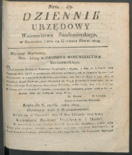 dziennik urzedowy woj.sandomierskiego 1819-49-00001